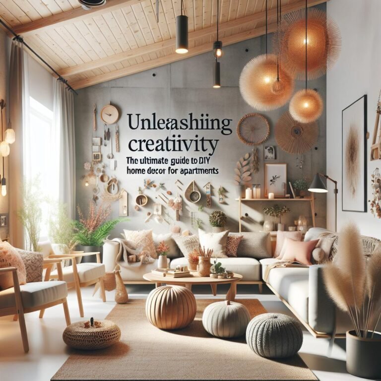 Unleashing Creativity: The Ultimate Guide To DIY Home Decor For Apartments