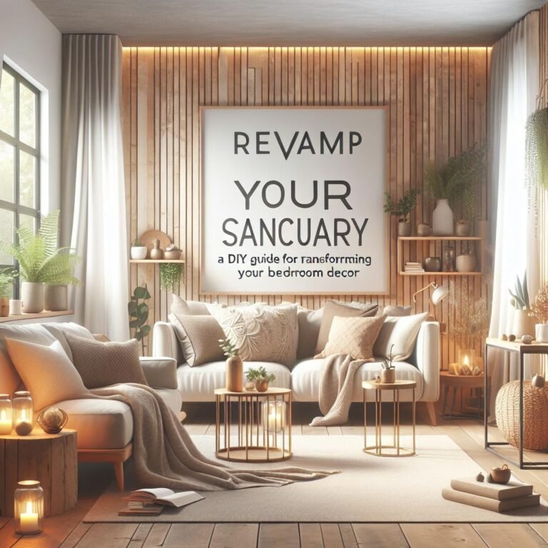 Revamp Your Sanctuary: A DIY Guide For Transforming Your Bedroom Decor