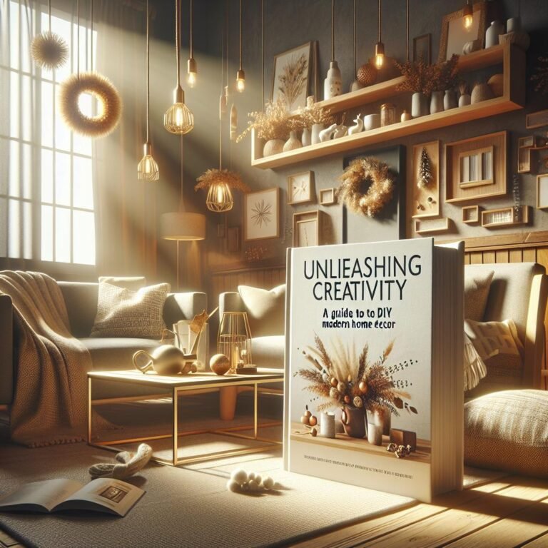 Unleashing Creativity: A Guide To DIY Modern Home Decor