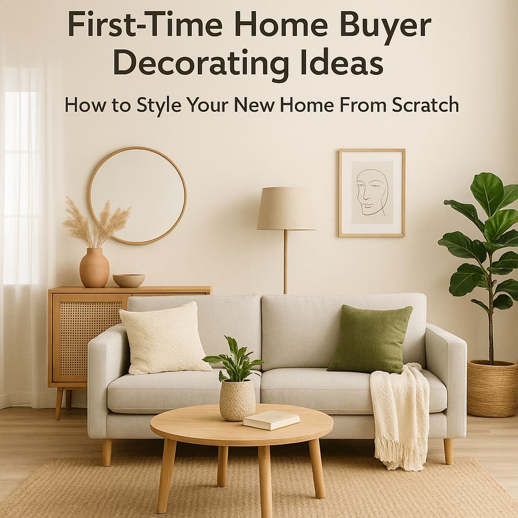 First-Time Home Buyer Decorating Ideas