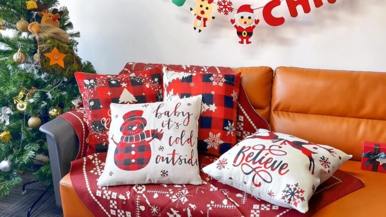 8 Best Holiday Pillow Covers for Sofas in 2026