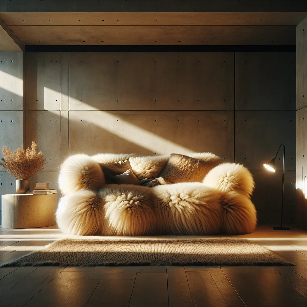 Sheepskin Sofa Decor Ideas to Elevate Your Modern Home