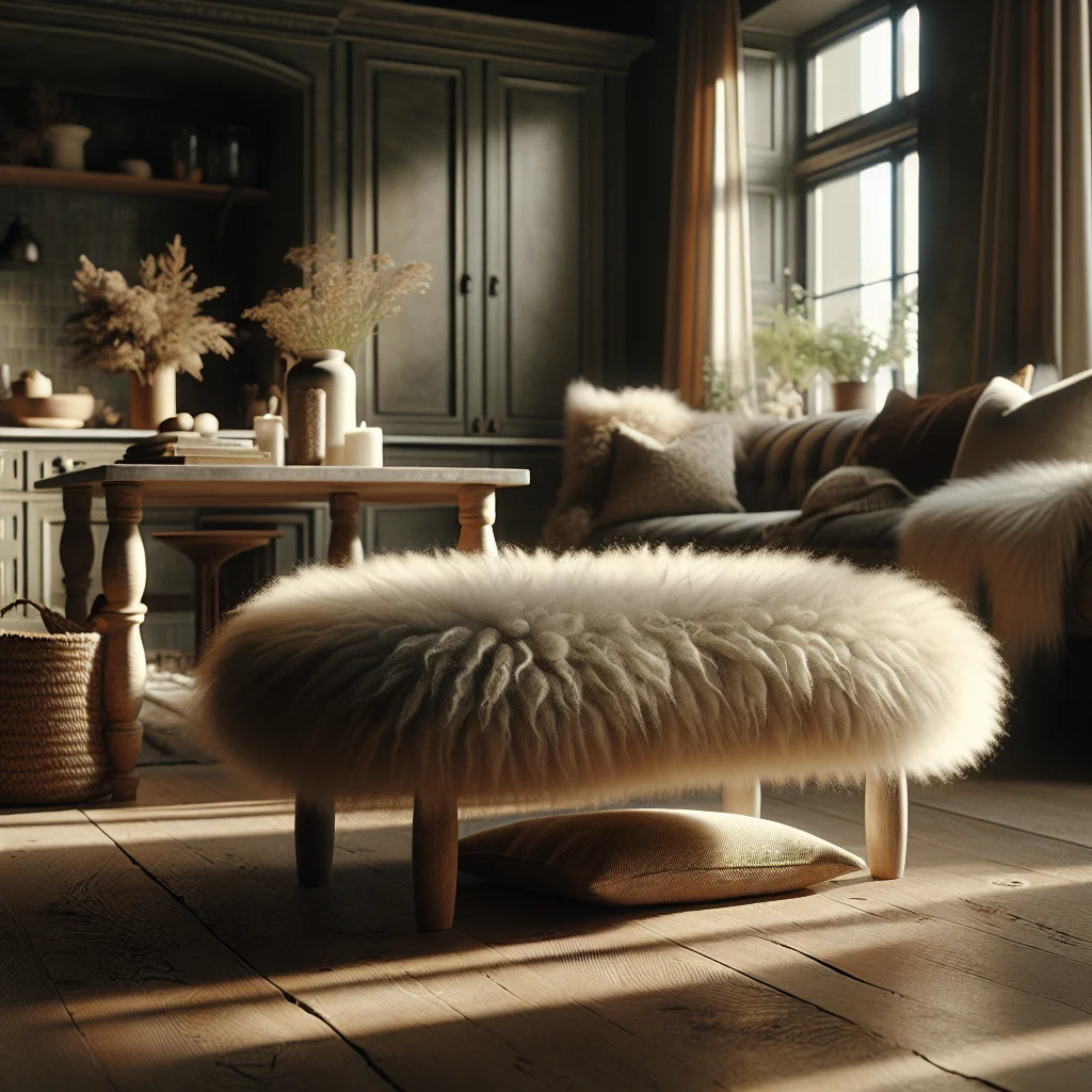 Cozy Elegance: The Ultimate Guide to Choosing a Sheepskin Ottoman Bench for Your Home