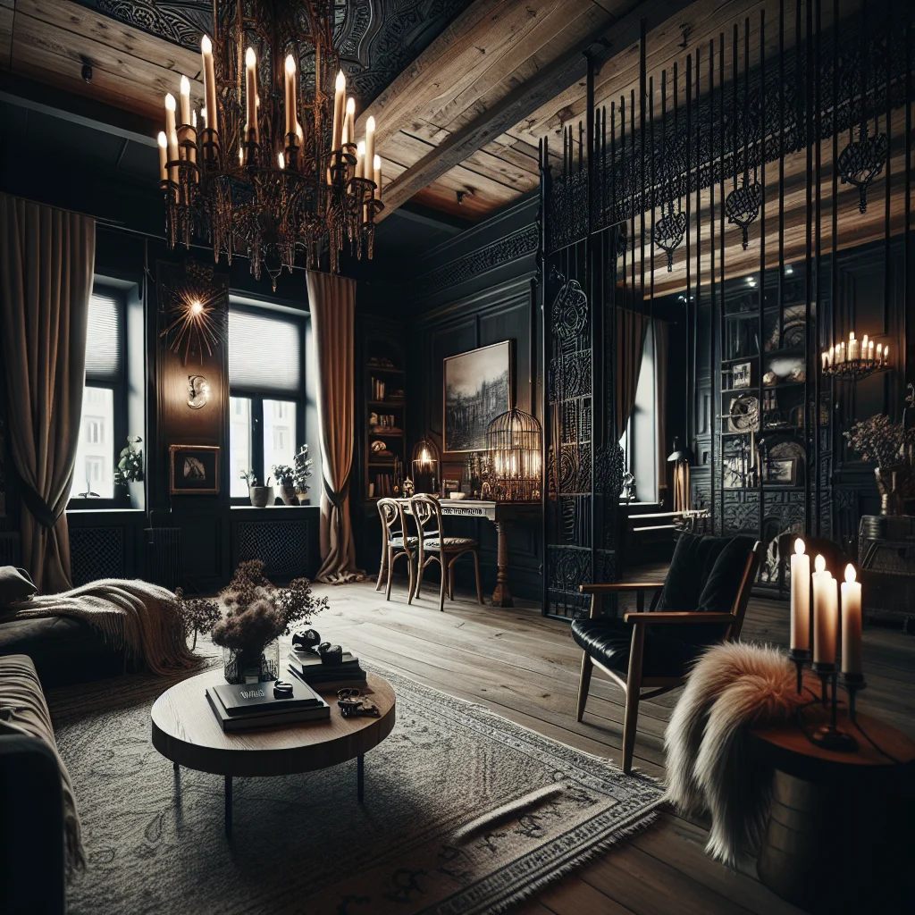 Gothic Decor Home : Elegant Dark Aesthetic Ideas for a Unique Interior
