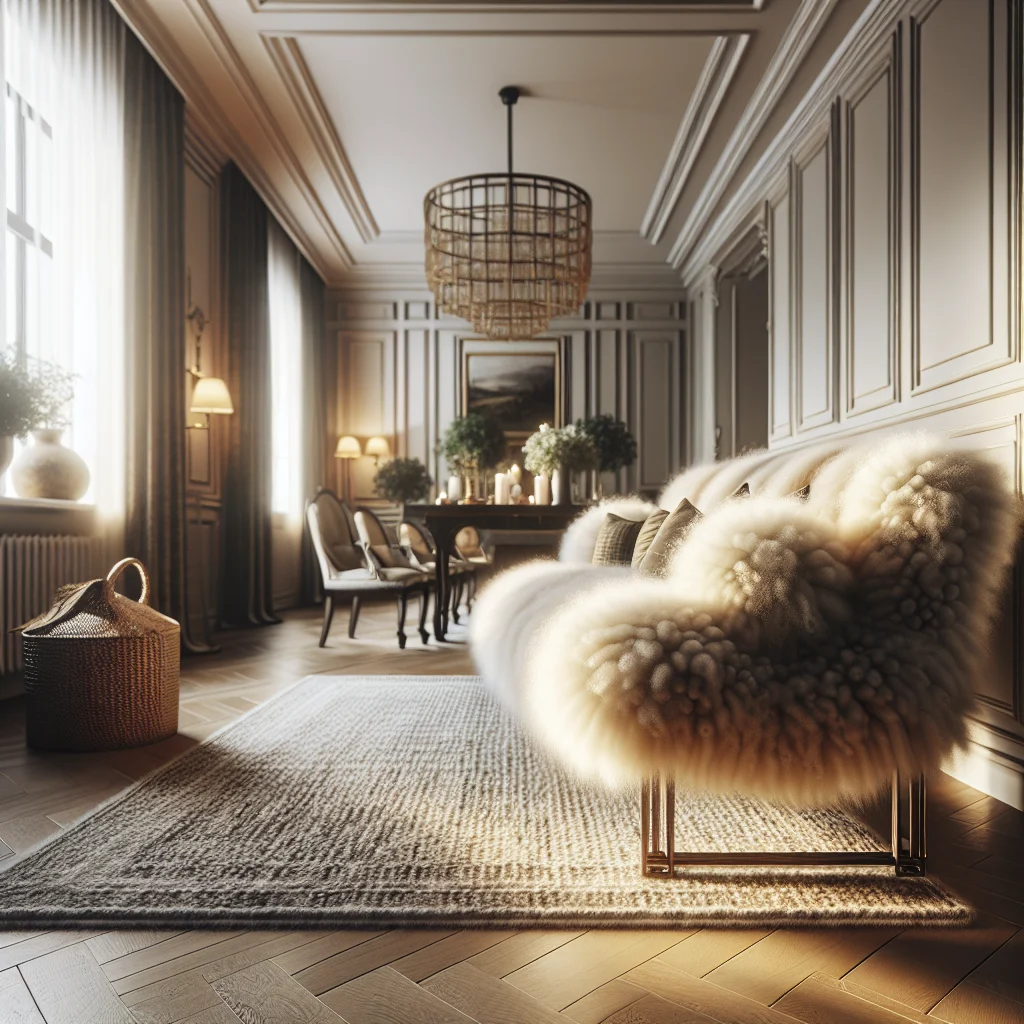 Cozy Elegance: How to Choose the Perfect Lambskin Bench for Your Home