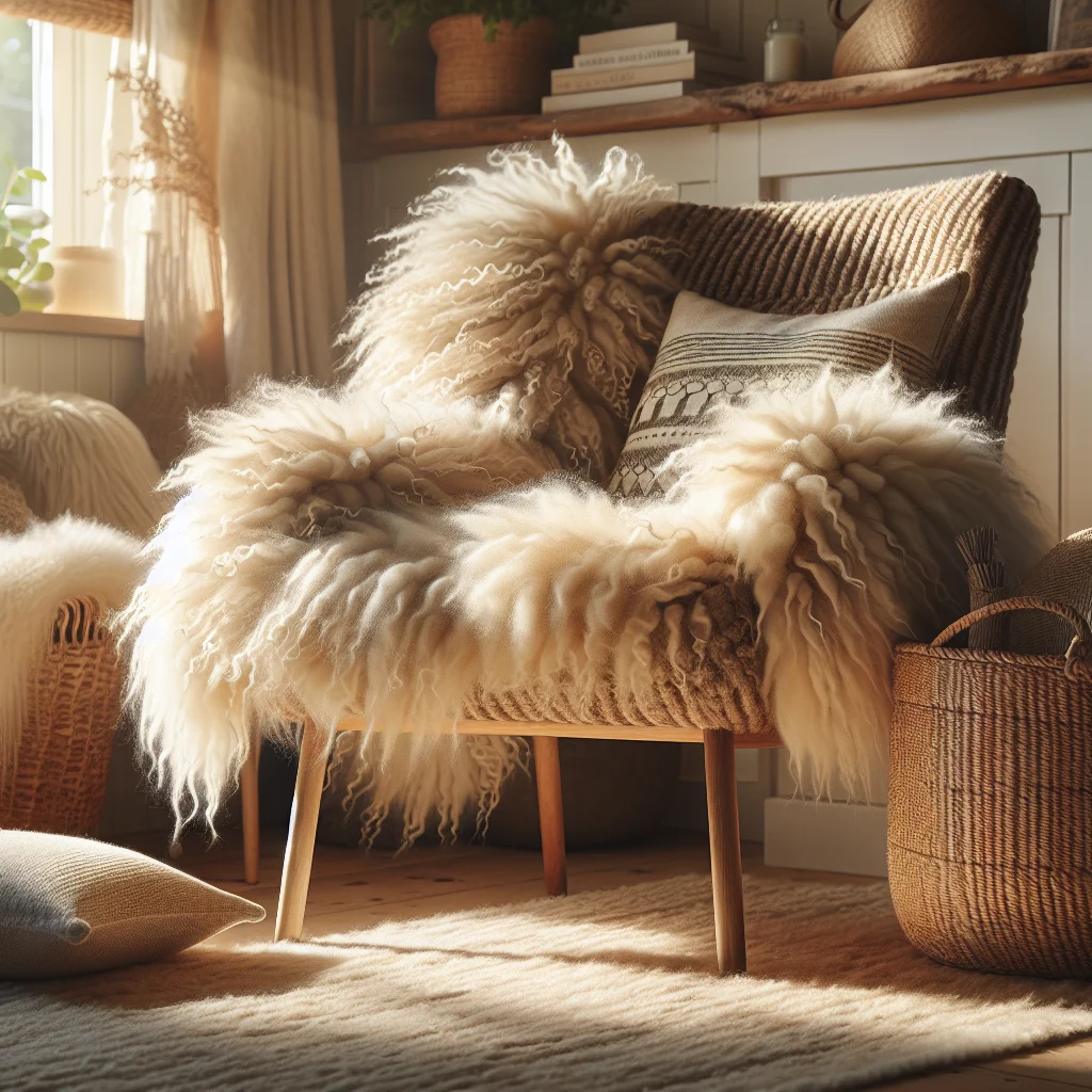 How to Style a Sheepskin Chair for the Coziest Corner in Your Home